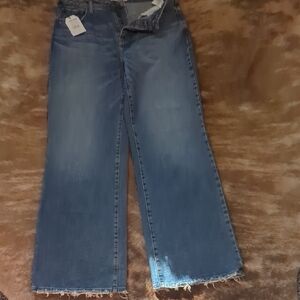 Cleo + Wolf High Rise Loose Button Up Jeans for Women